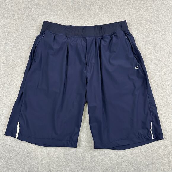 Kenneth Cole Active Performance Short Mens L Navy KS9A69NAV Lightweight Stretch - Picture 1 of 13